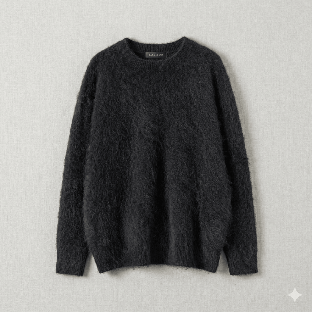 2026 Autumn New: 96.5% Sheep Wool 3.5% Cashmere Knitted Sweater, Luxury Soft Round Neck Slim Fit Pullover, Thickened Warm Base Layer Knitwear for Women