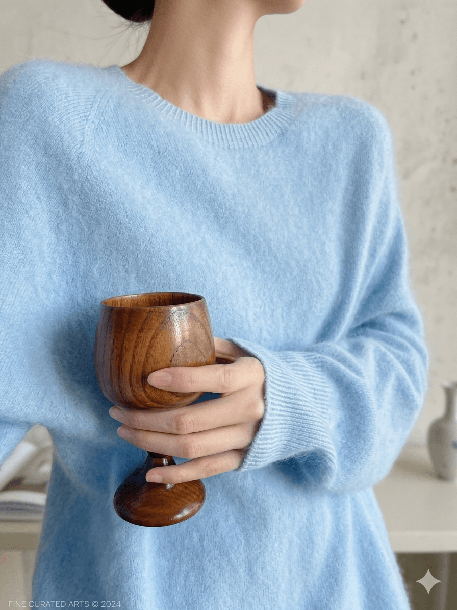 2026 Autumn New: 96.5% Sheep Wool 3.5% Cashmere Knitted Sweater, Luxury Soft Round Neck Slim Fit Pullover, Thickened Warm Base Layer Knitwear for Women