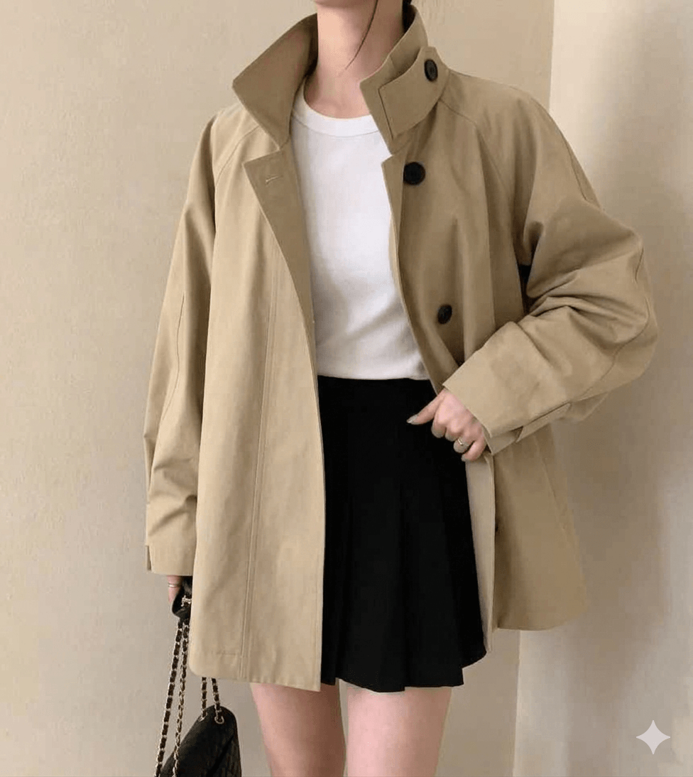 Women's Hooded Short Jacket 2026  Loose Casual Windproof Windbreaker Coat  Lightweight Outdoor Sports Overcoat  Autumn Winter Ladies Outerwear