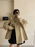 Women's Hooded Short Jacket 2026  Loose Casual Windproof Windbreaker Coat  Lightweight Outdoor Sports Overcoat  Autumn Winter Ladies Outerwear