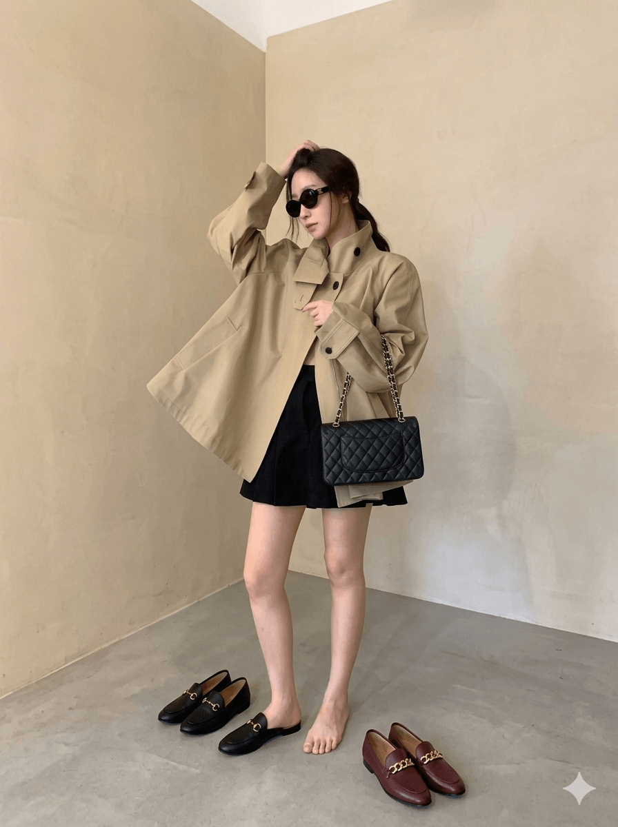 Women's Hooded Short Jacket 2026  Loose Casual Windproof Windbreaker Coat  Lightweight Outdoor Sports Overcoat  Autumn Winter Ladies Outerwear