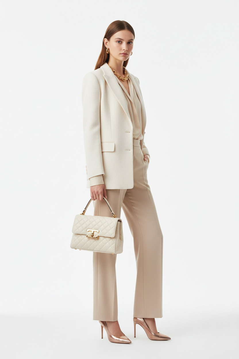 无文字高级时尚人物图